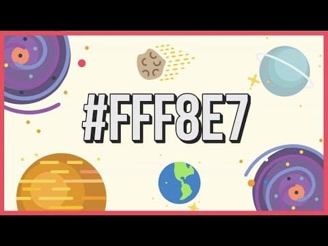 What's the Color of the Universe?