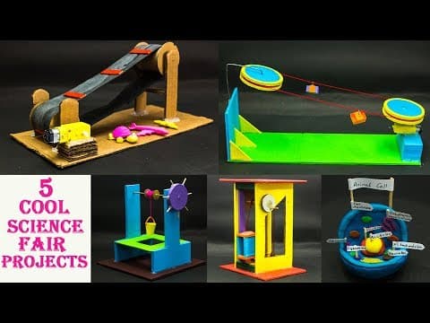 5 Cool Science Fair Projects
