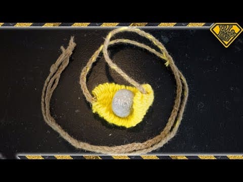 DIY David and Goliath Sling TKOR Dives Into How To Make The Best Rock Sling Shot Shepherd Style
