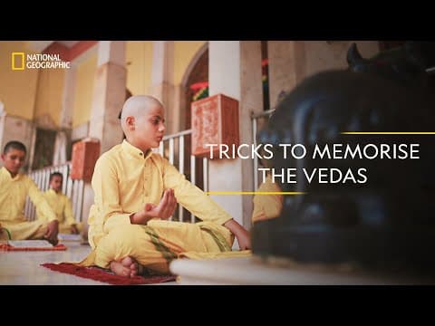 Tricks to Memorize the Vedas | It Happens Only in India | National Geographic