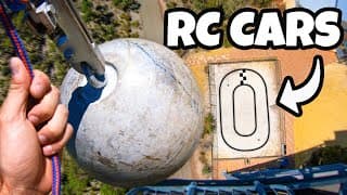 DODGING VERY HEAVY STUFF with RC CARS