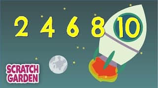 The Counting by Twos Song|Counting Songs|Scratch Garden