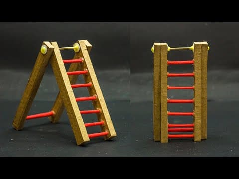 Inclined Plane Science Projects | Folding Ladder Working Model