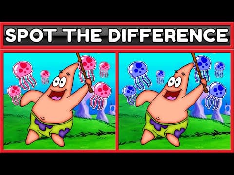 Spot the difference picture puzzles for kids