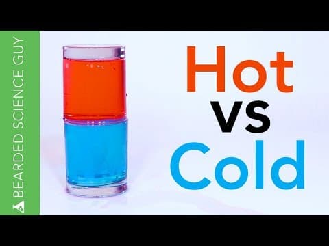 Hot vs Cold Water Experiment (Chemistry) - YouTube