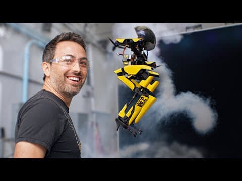 CalTechs flying, walking, slacklining, skateboarding robot
