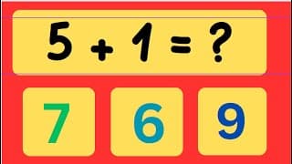Math Quiz for Kids | One Digit Addition Quiz | Mental Math Quiz for Kids | Quiz Time 1