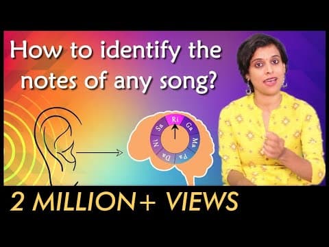 How to identify the notes of any song? | VoxGuru ft. Pratibha Sarathy