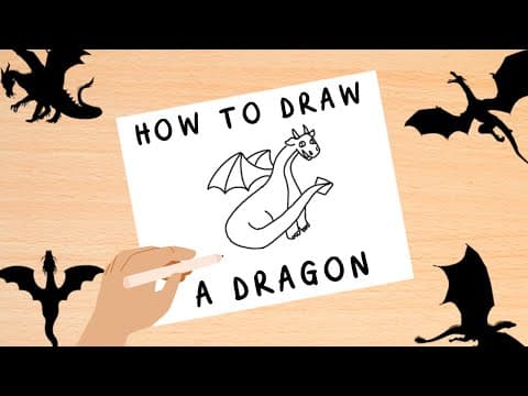 How to Draw a Dragon | Dragon Boat Festival Art Tutorial for Kids | Twinkl USA