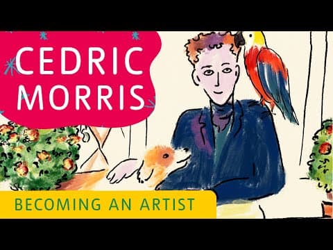 How did Cedric Morris become an artist?