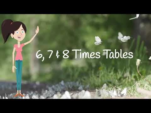 6, 7 & 8 Times Tables for kids