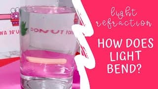 Refraction of Light Experiment