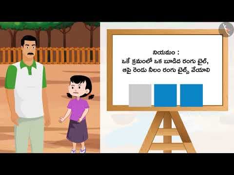 టైల్స్ అమరికలు | Part 1/2 | Tiling patterns