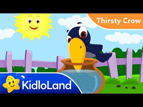 The Thirsty Crow Story - Fox and The Grapes