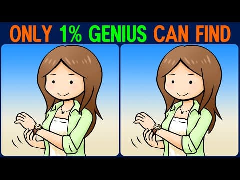 【Find the Difference】 Find the wrong picture to test your concentration!