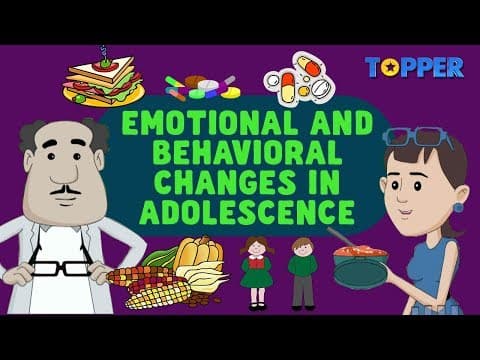 Emotional and behavioral changes in adolescence