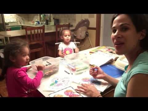 Coloring with your Kids Spend time with your kids