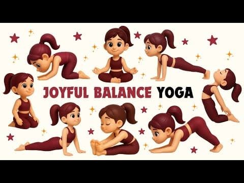 Simple Stretches and Relaxation | Flexibility and Calmness | Yoga for Children | Yoga for Kids