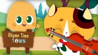 HEY DIDDLE DIDDLE | Rhyme Time Town Nursery Rhymes | DreamWorks Jr