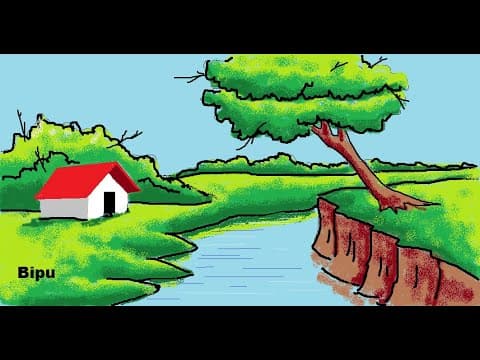 How to paint in computer - microsoft paint tutorial