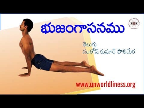 Bhujangasana in Telugu