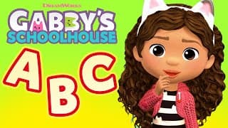 ABC's with Gabby! Alphabet Song  Learn Letters & Sounds for Toddlers | GABBY'S SCHOOLHOUSE