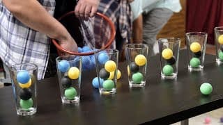 Bouncer  Exciting Ping Pong Team Relay Game Minute to Win It