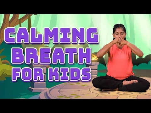 Calming Breathing Exercise for Kids | Alternate Nostril Breathing | Yoga Guppy for Kids