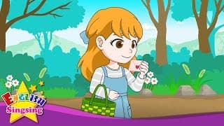 A Tisket, a Tasket - children's rhyming game - Famous Folk song - Nursery Rhyme with lyrics