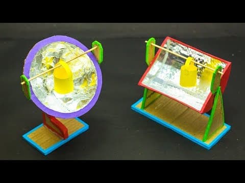 School Science Projects | Solar Cooker Model