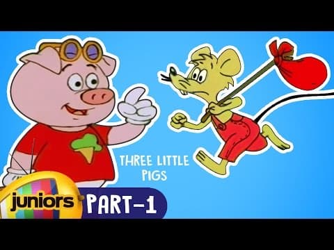 Three Little Pigs | Animated Cartoon Series For Kids | Part 1 | Mango Juniors