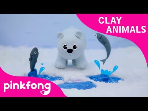How to Make a Polar Bear | Clay Animals | Arts and Crafts