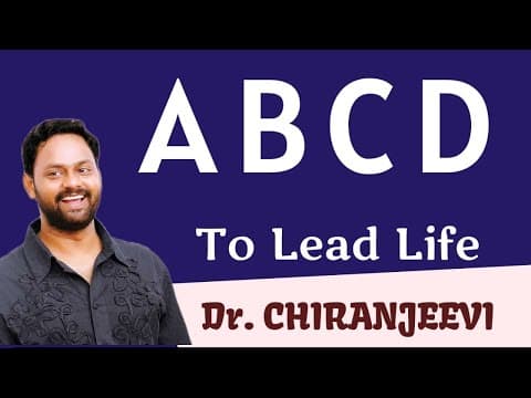 Medha chiranjeevi - abcd to lead life