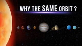 Why Do Sun, Moon and Planets All Chase Each Other On The Same Orbital Plane