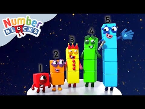 Numbers One to Five | Learn to Count