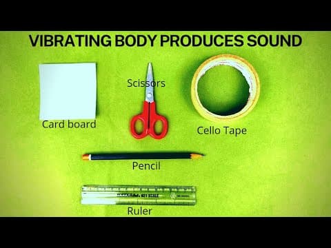 Making a Cardboard Whistle