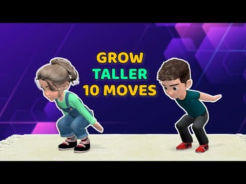 10 KIDS EXERCISES TO GROW TALLER