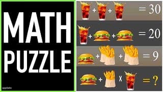 MATH PUZZLES BRAIN TEASERS WITH ANSWERS