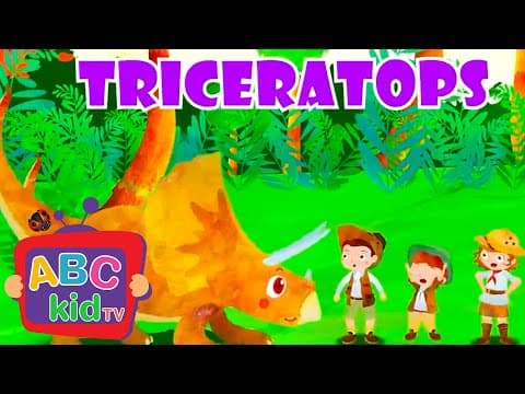 Learn the Dinosaurs Song | Animal Stories for Toddlers - ABC Kid TV | Nursery Rhymes & Kids Songs