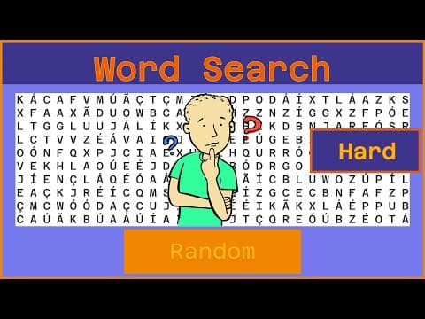 Word Search - Challenge  Ep49