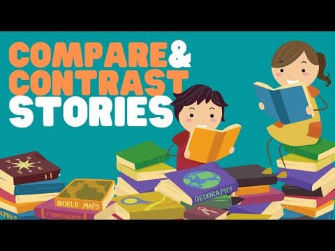 Compare and contrast stories - helping kids learn useful compare and contrasting skills