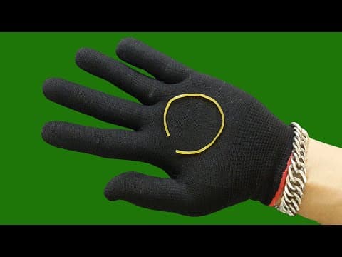 One of The Best Magic Tricks With Rubber Band