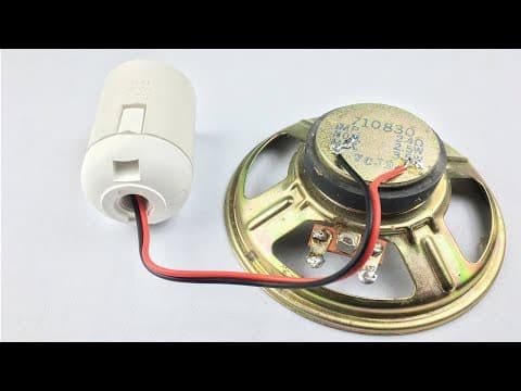 Free Energy Motor Generator In Speaker Magnets