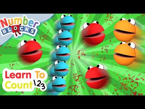 Number Fun | Numberblobs Counting one to one hundred