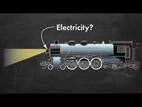 How Do Steam Locomotives Power Their Lights?