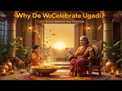 Ugadi Festival Story | The Legend & Meaning of Ugadi | Why We Celebrate Ugadi?| Children's Stories