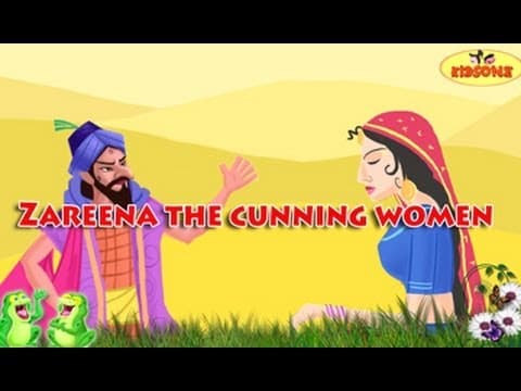 Zareena the cunning women - arabian nights stories - animated in english - kidsone