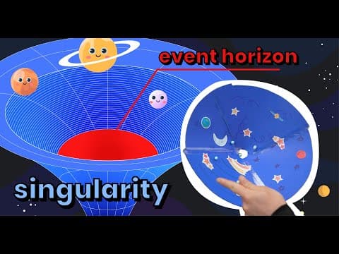 Make a Black Hole model at home | Space & Astronomy | Experiment | Arts & Crafts | Science for Kids