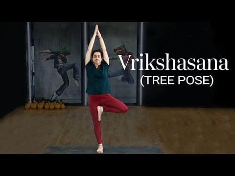 Vrikshasana | Improve Lung Capacity Exercises | How To Do Vrikshasana | Strengthen Legs Workout