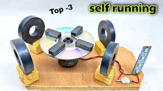 Top 3 Free Energy Magnetic Generator | Dc Motor Science Project